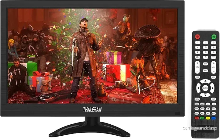 AlarmsystemExpert.nl TFT 13" Full HD-monitor inkl. monteringsfäste för vägg eller skrivbord