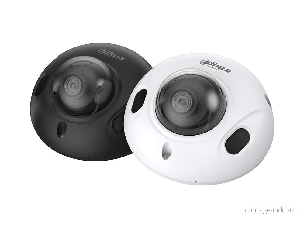 Dahua IPC-HDBW3441F-AS-S2 Svart, 4MP mini Dome nätverkskamera 2,8mm - Bild 3