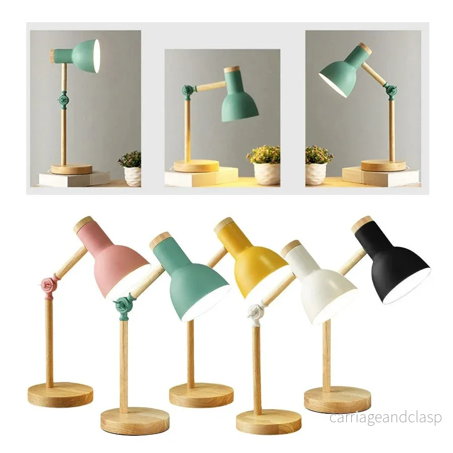 Trä Skandinavisk Bordslampa - LumiNord | Veska - Bild 2