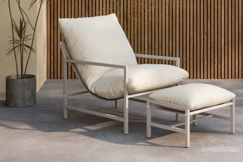Corso Loungefåtölj Beige