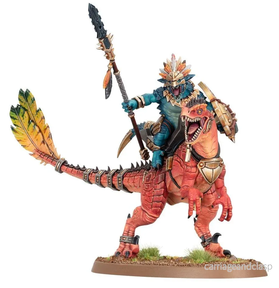 Warhammer: Age of Sigmar - Seraphon - Aggradon Lancers - Bild 3