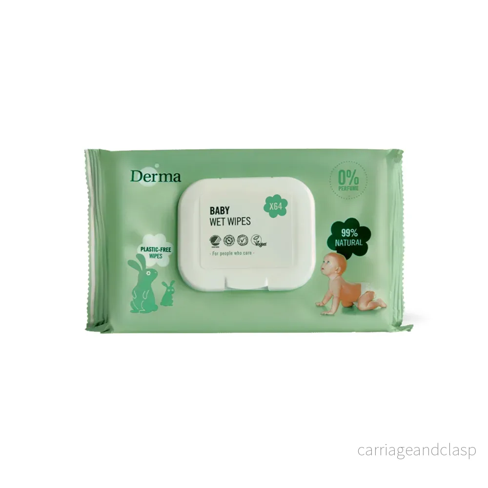 Derma Baby Våtservetter (64 st)