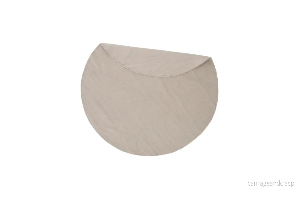 Jaipur Rund Matta Beige - Bild 3
