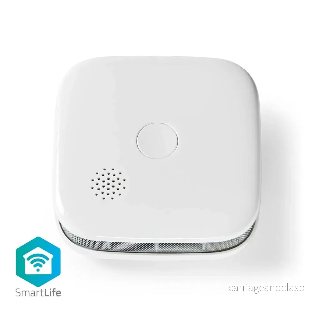 Nedis SmartLife rökdetektor inkl. utbytbart batteri