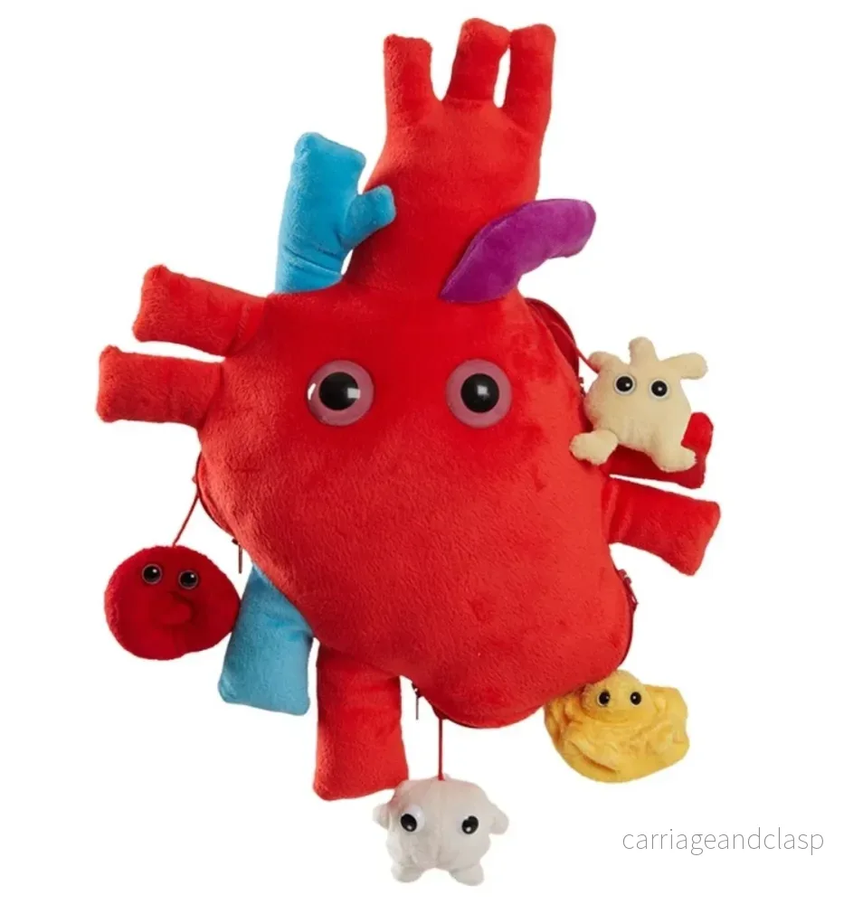 GIANTmicrobes – Hjärtmodell Dekluxe Plysch - Bild 2