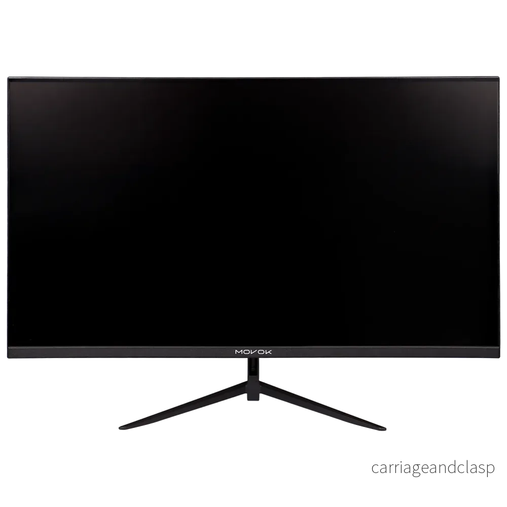 Movok 4K LED-skärm, 27 tum, med 2 högtalare