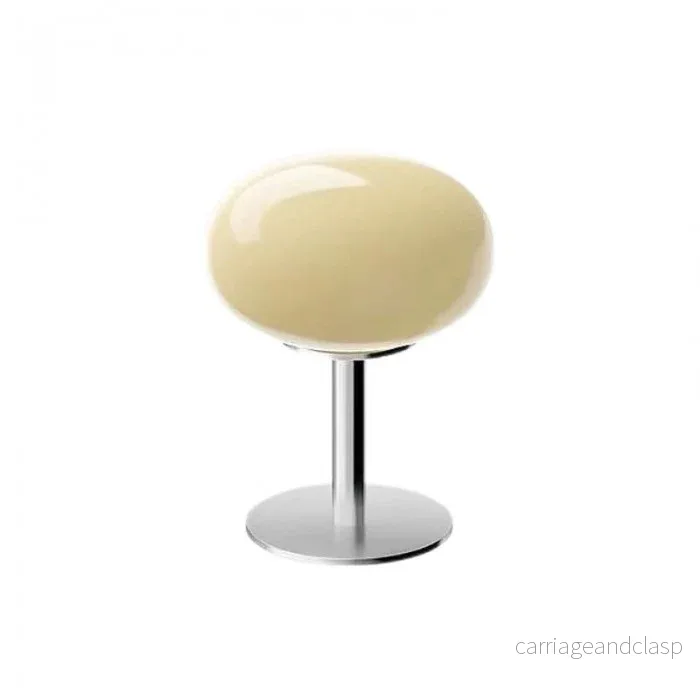 SérénitéMagique - Elegant Beige Table Lamp for Ambient Lighting Veska
