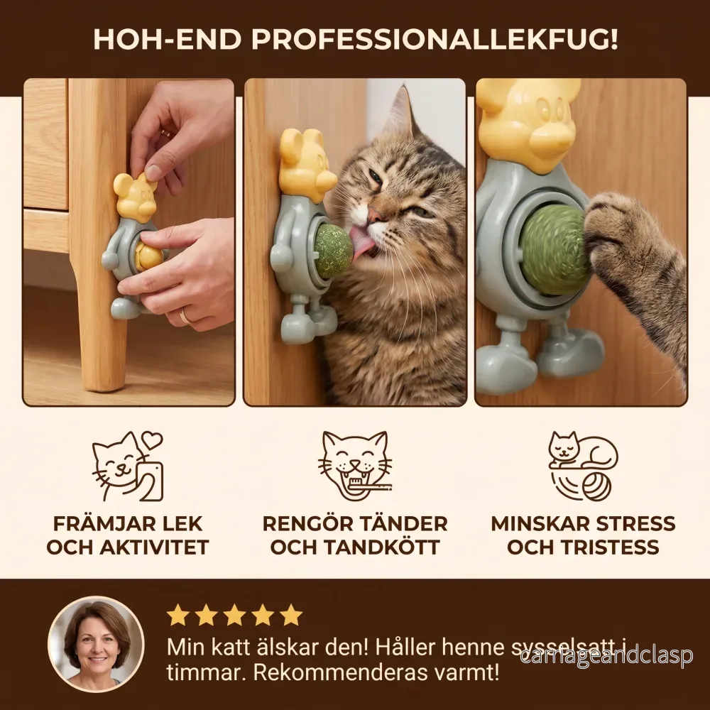 Kattmyntaboll Som Tuggleksak För Katter - Bild 3