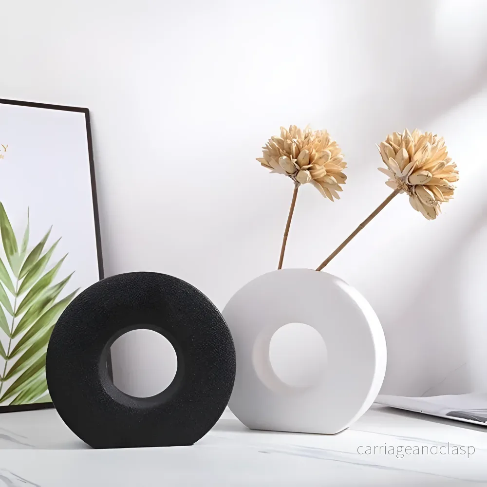 Nordisk minimalistisk stil keramikvas | Veska - Bild 2