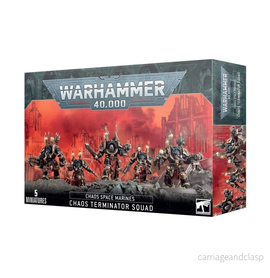 Warhammer: 40,000 - Chaos Space Marines - Chaos Terminator Squad