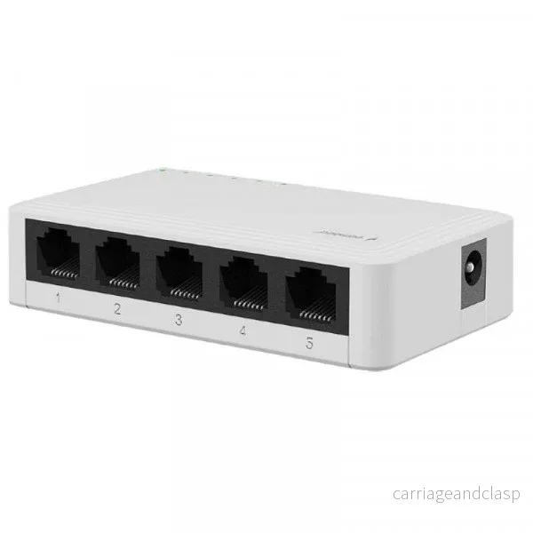Hikvision DS-3E0505D-O | 5-portars | Gigabit-switch utan PoE