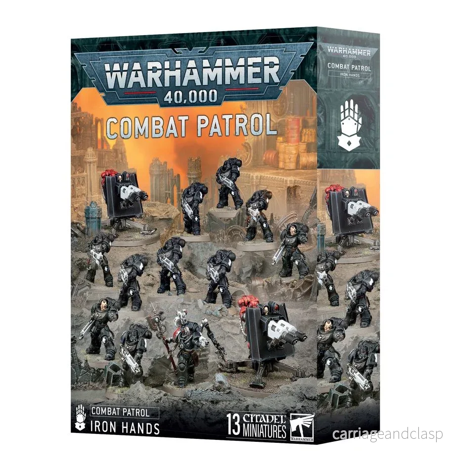 Warhammer: 40,000 – Combat Patrol – Iron Hands Warhammer: 40,000 – Combat Patrol – Iron Hands