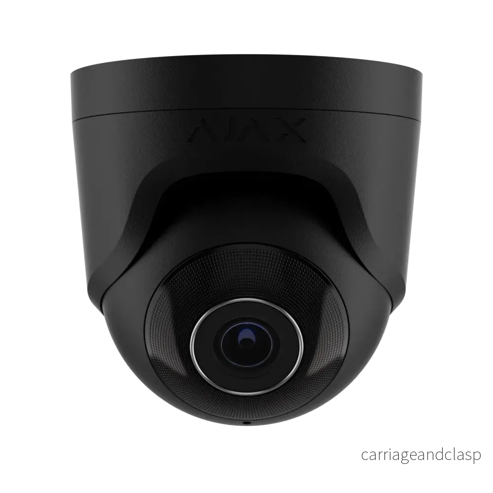 Ajax Systems TurretCam Black 5MP IP-säkerhetskamera