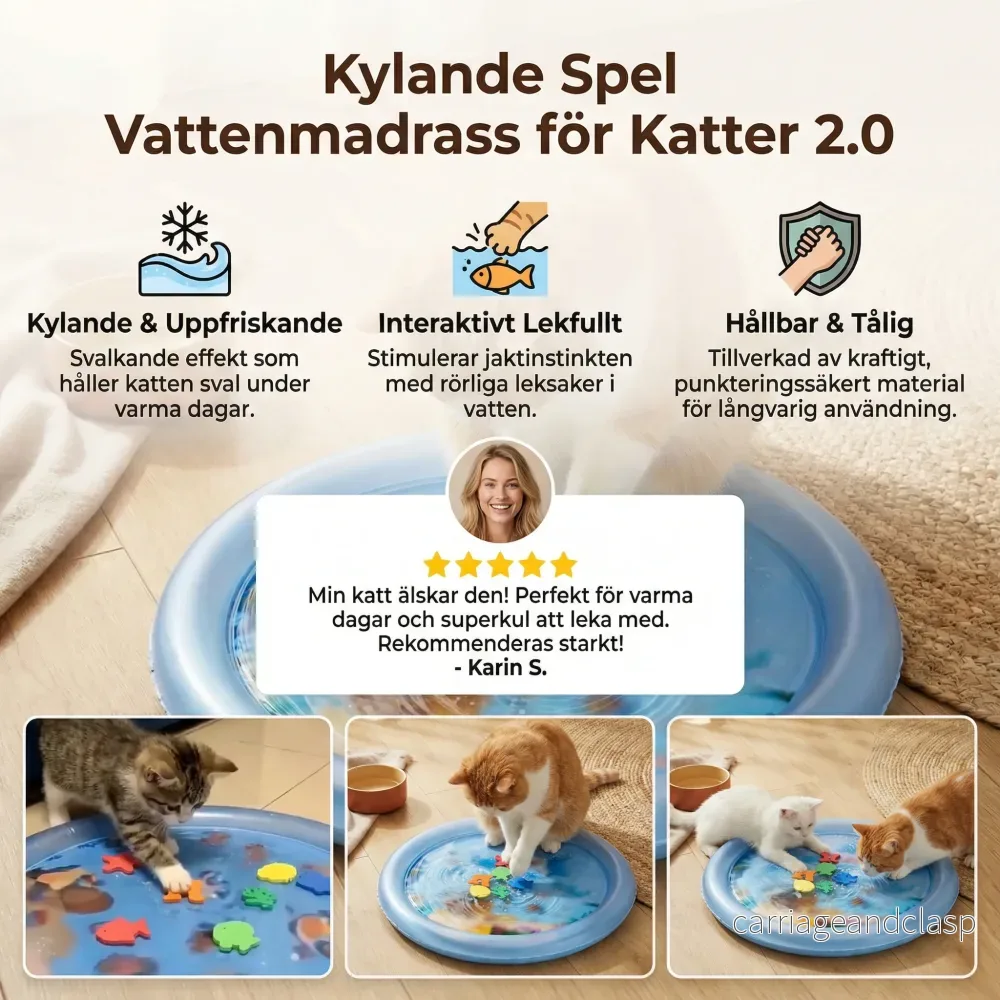 Kylande Spel Vattenmadrass för Katter 2.0 - Bild 3