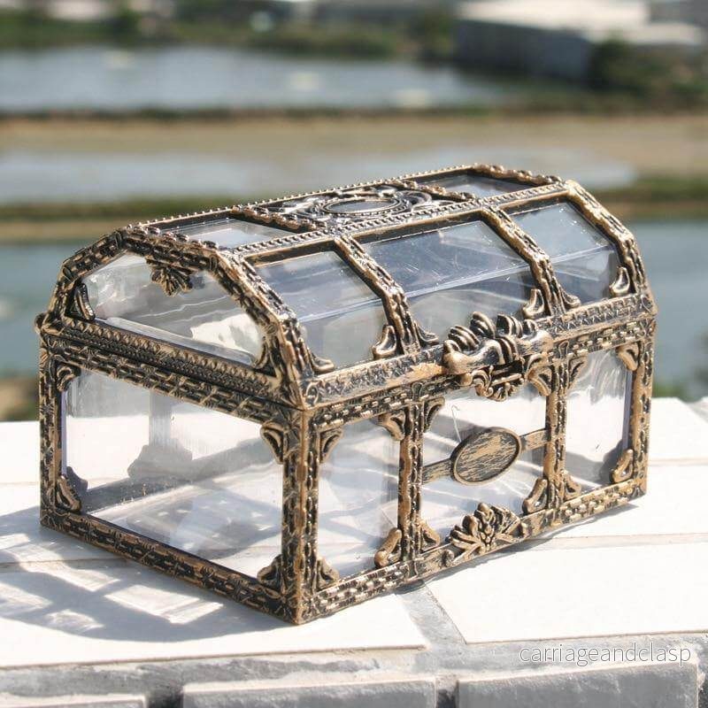Transparent Pirat Skatt Box Organisatör | Veska Transparent Pirat Skatt Box Organisatör | Veska