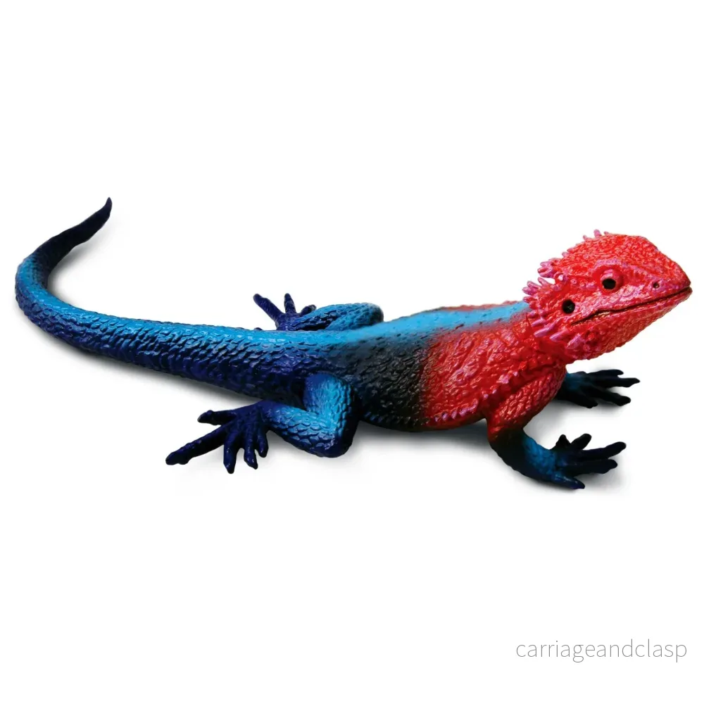 Safari Ltd - Rödhuvuad agam (Agama mwanzae) - Bild 3