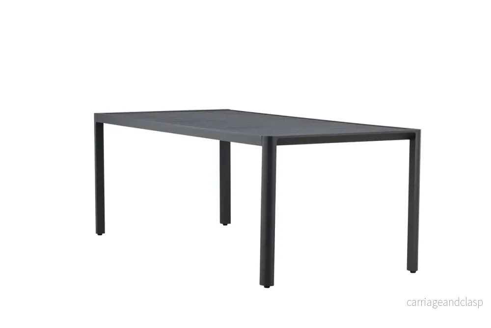 Giardini Matbord 200 x 90 Svart - Bild 3