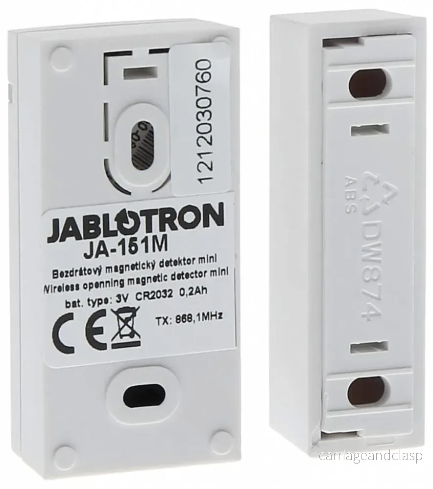 Jablotron JA-155M Trådlös minimagnetkontakt - Bild 3