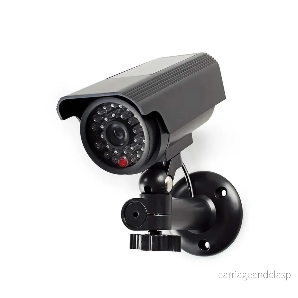 Nedis Dummy säkerhetskamera Bullet IP44 Svart