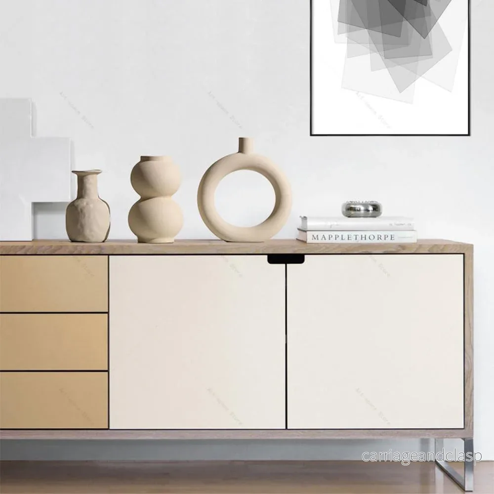 Nordic Art Elegant Blomster Keramisk Vaso | Veska - Bild 2