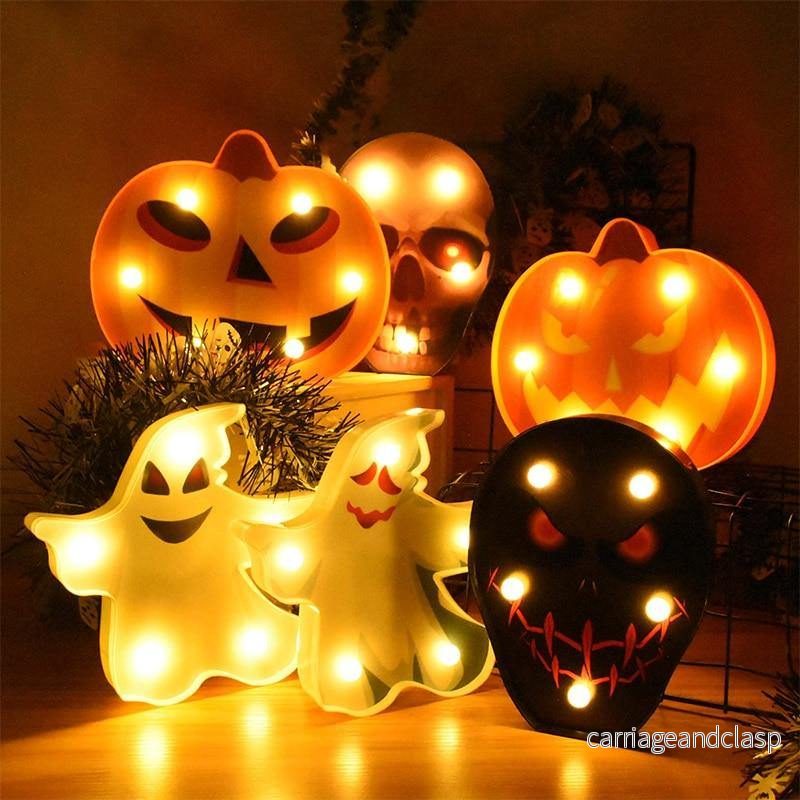 Halloween Pumpa Dekoration Led Nattlampa | Veska - Bild 2