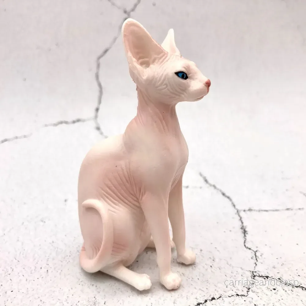Modern Whisper Sphynx Cat Bord Dekor | Veska