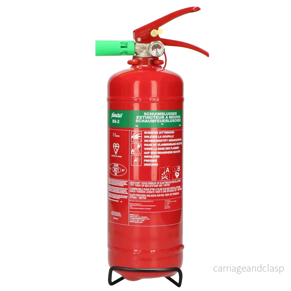 Alecto skumbrandsläckare – 2 eller 6 liter Alecto skumbrandsläckare – 2 eller 6 liter