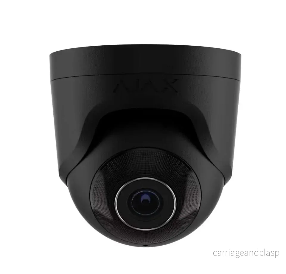 Ajax Systems TurretCam Black 8Mp 4K IP säkerhetskamera