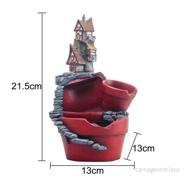 Fairy Garden House Kreativ Hartsblomkruka | Veska Fairy Garden House Kreativ Hartsblomkruka | Veska