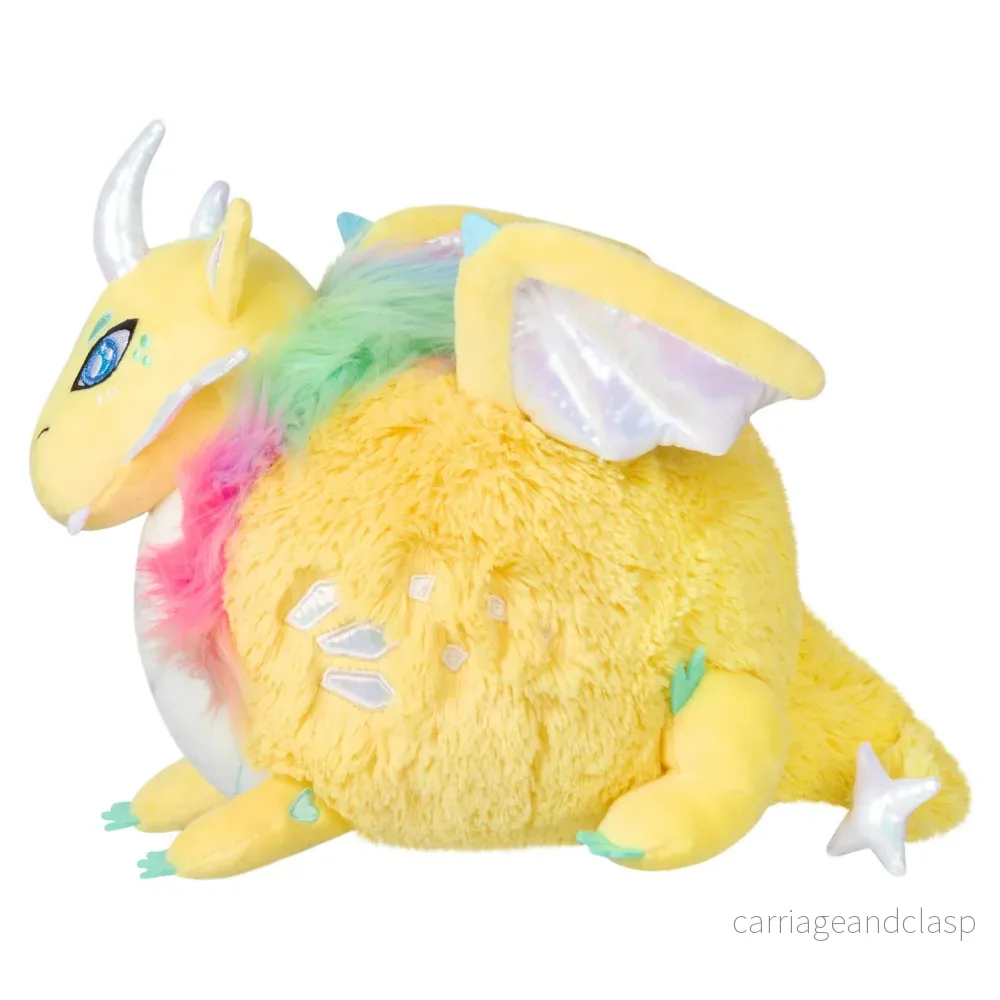 Mini Mjukisdjur Prismatisk Drake – Regnbågsdesign för Pride - Bild 2