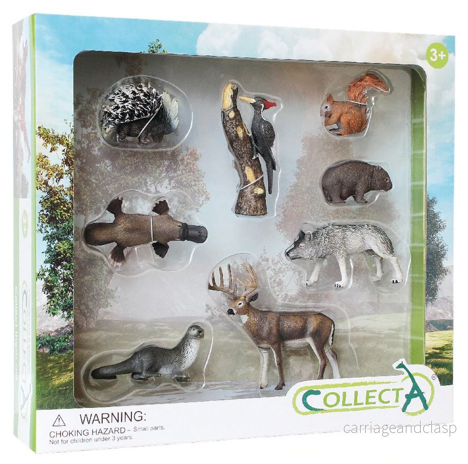 CollectA - Skogsdjur 8 st i presentbox