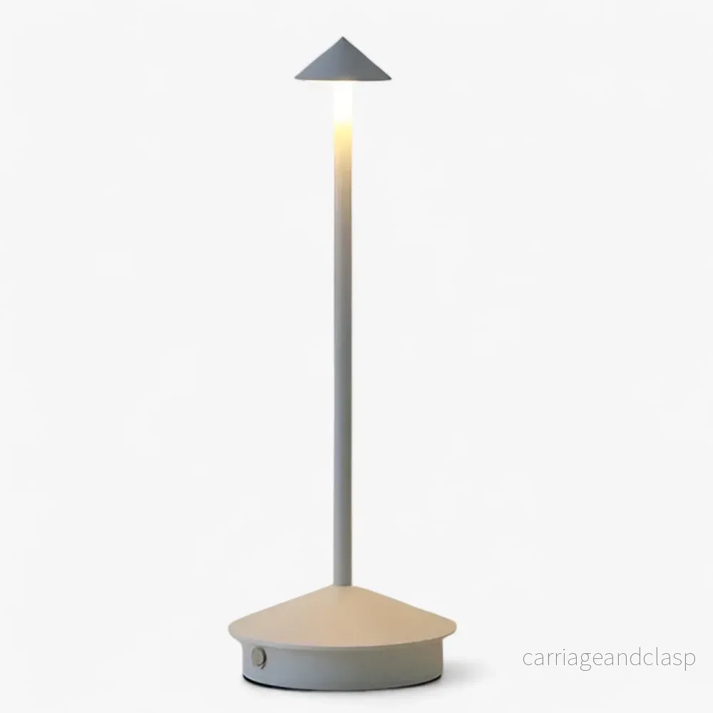 Pina | Bärbar LED Bordslampa – Kreativ Belysning för Matplats & Dekoration | Veska