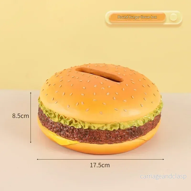 Hamburger Creative Tissue Holder | Veska Hamburger Creative Tissue Holder | Veska