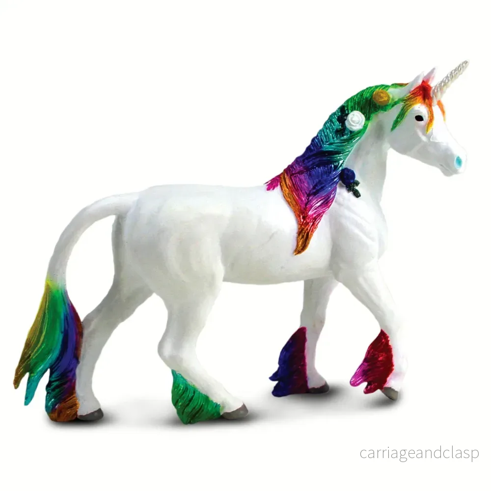 Safari Ltd - Regnbågsenhörning (Rainbow Unicorn)