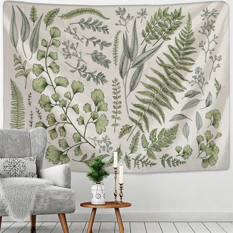 Botanisk Tryck Tapestry | Veska - Bild 3