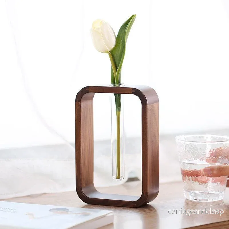 Trä + Glas Växtvas | Veska