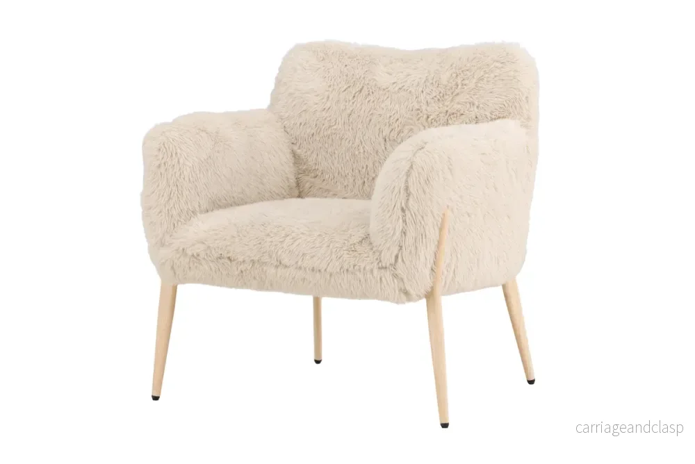 Zenzi Fåtölj Beige - Bild 2