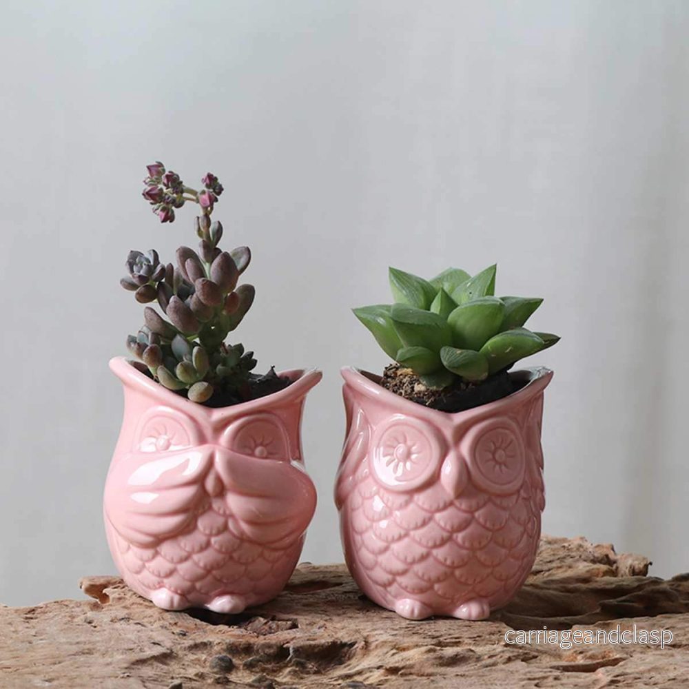 Peek-a-Boo Ugglor Blommor | Veska - Bild 2