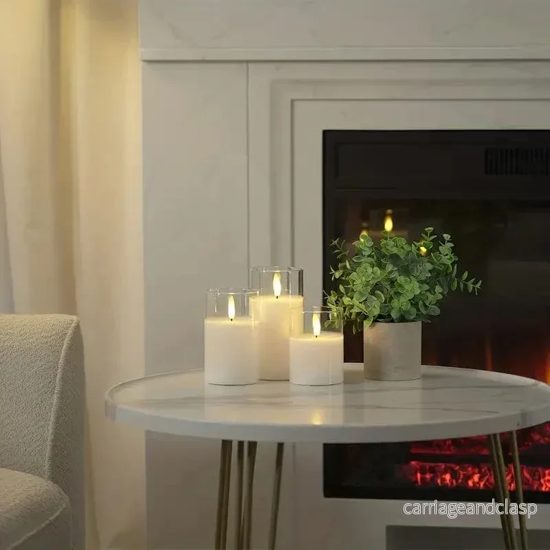 Flameless ljus set om 3 | Veska - Bild 3