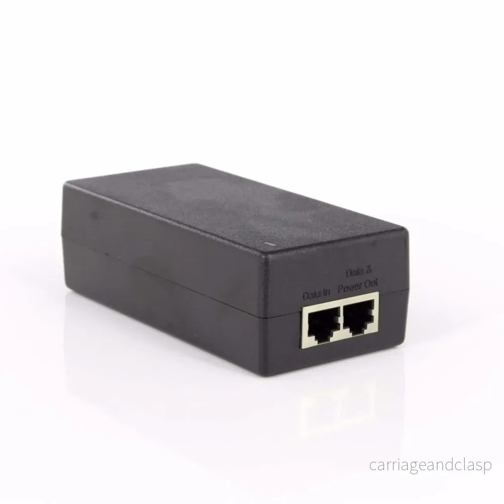 AlarmsystemExpert.co.uk PoE-injektor, 48V, 0,5Ah AlarmsystemExpert.co.uk PoE-injektor, 48V, 0,5Ah