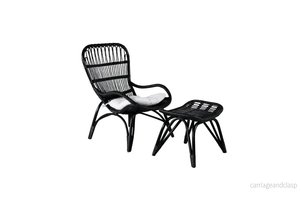 Ella Loungefåtölj Svart - Bild 2