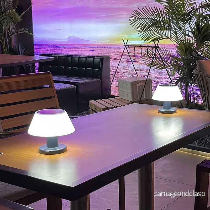 Bärbar bordslampa med lång arbetstid | Veska
