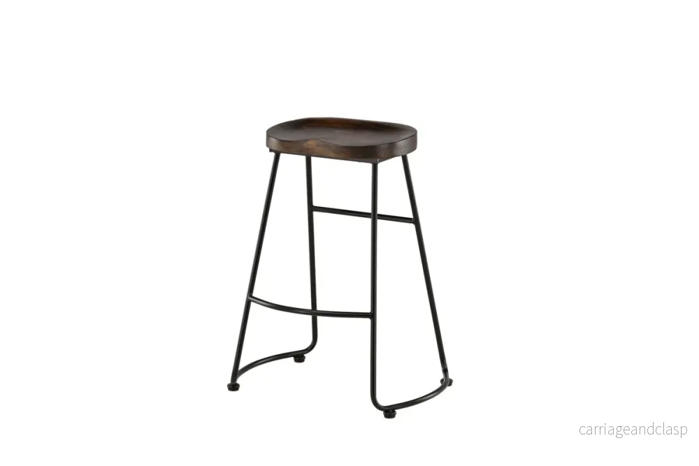 Ozark Barstolar 2-pack Svart - Bild 2