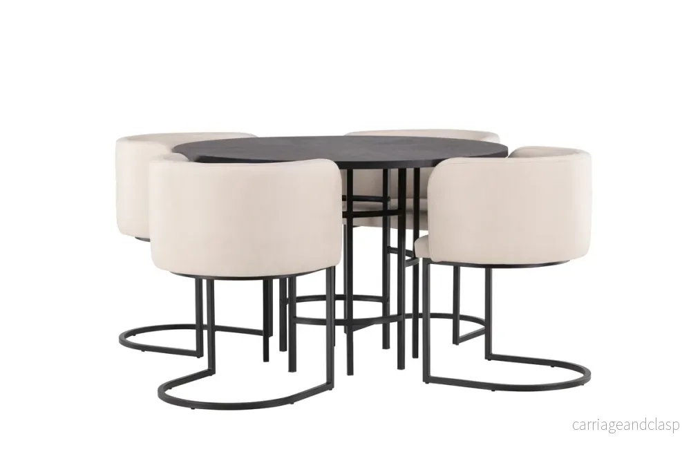 Copenhagen & Simrishamn Matgrupp Svart/Beige - Bild 2