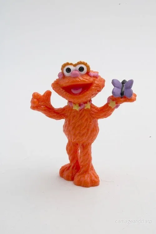 Sesame Street - Zoe med fjäril