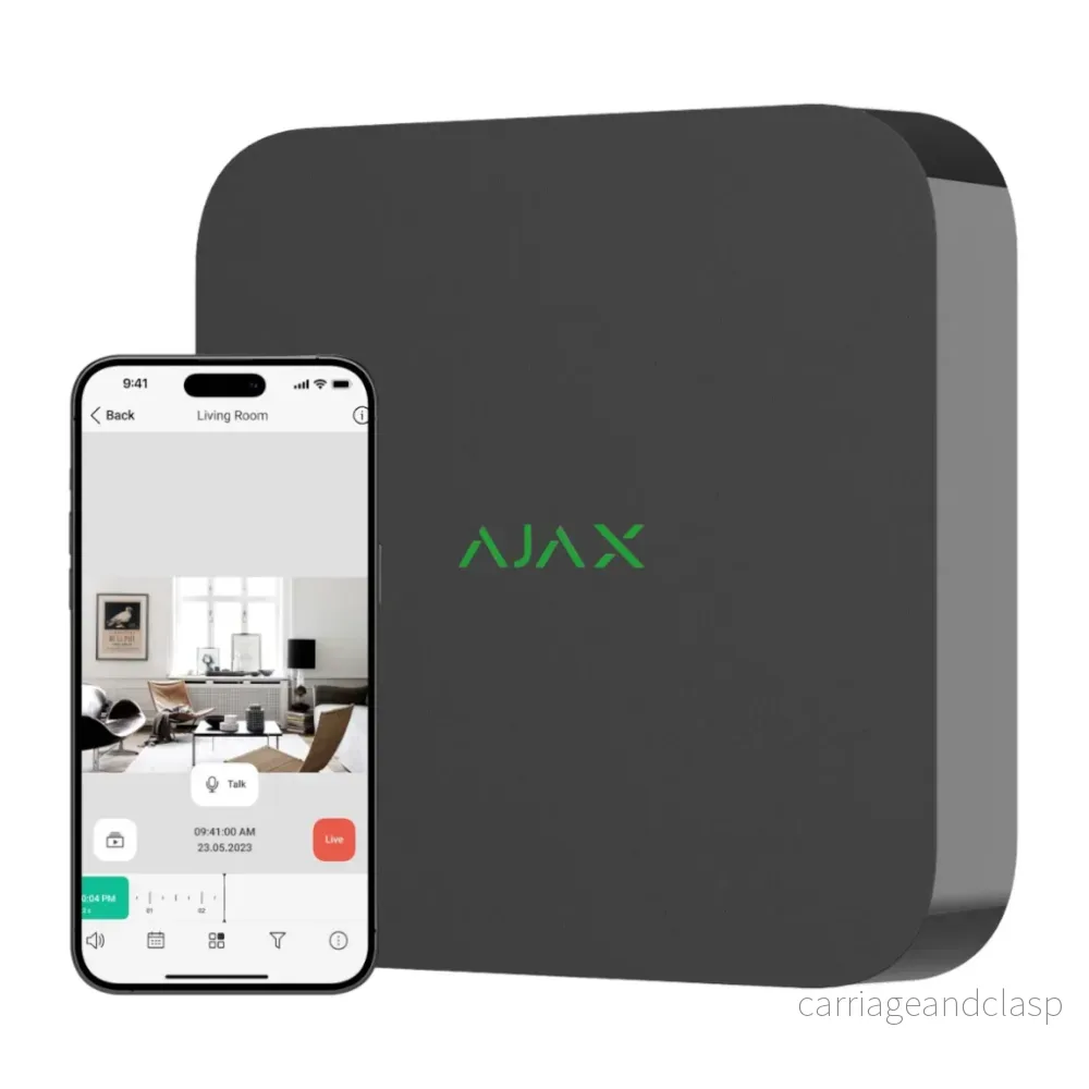Ajax Systems Kit 2x Turret, NVR och kablage svart - Bild 3