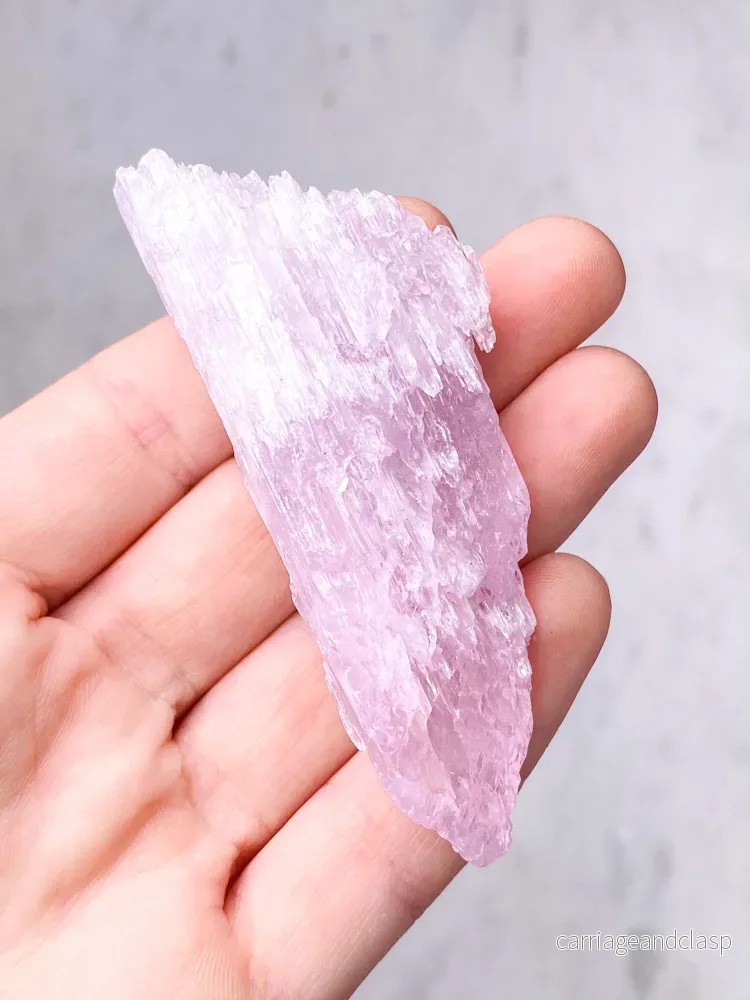 Kunzite Raw (nr 8) Exklusiv kvalitet - Bild 3