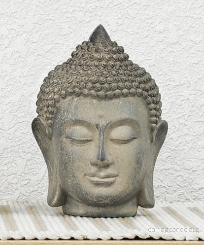 Buddha Huvudstaty Figurine | Veska