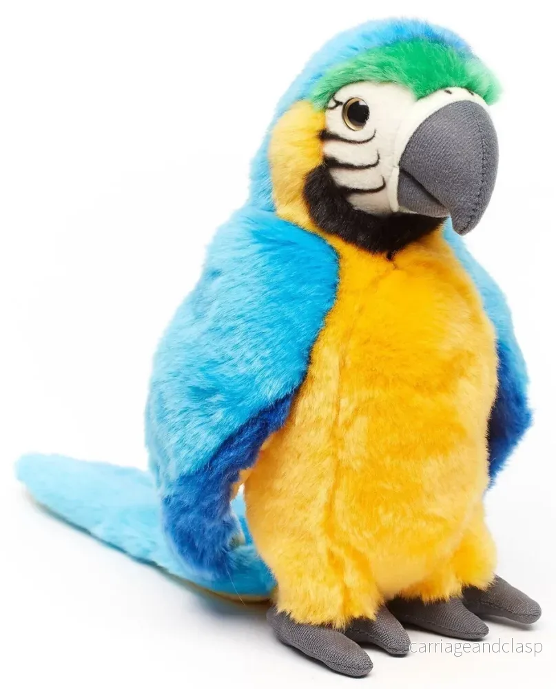 Uni Toys – Blågul Ara Papegoja Gosedjur Uni Toys – Blågul Ara Papegoja Gosedjur