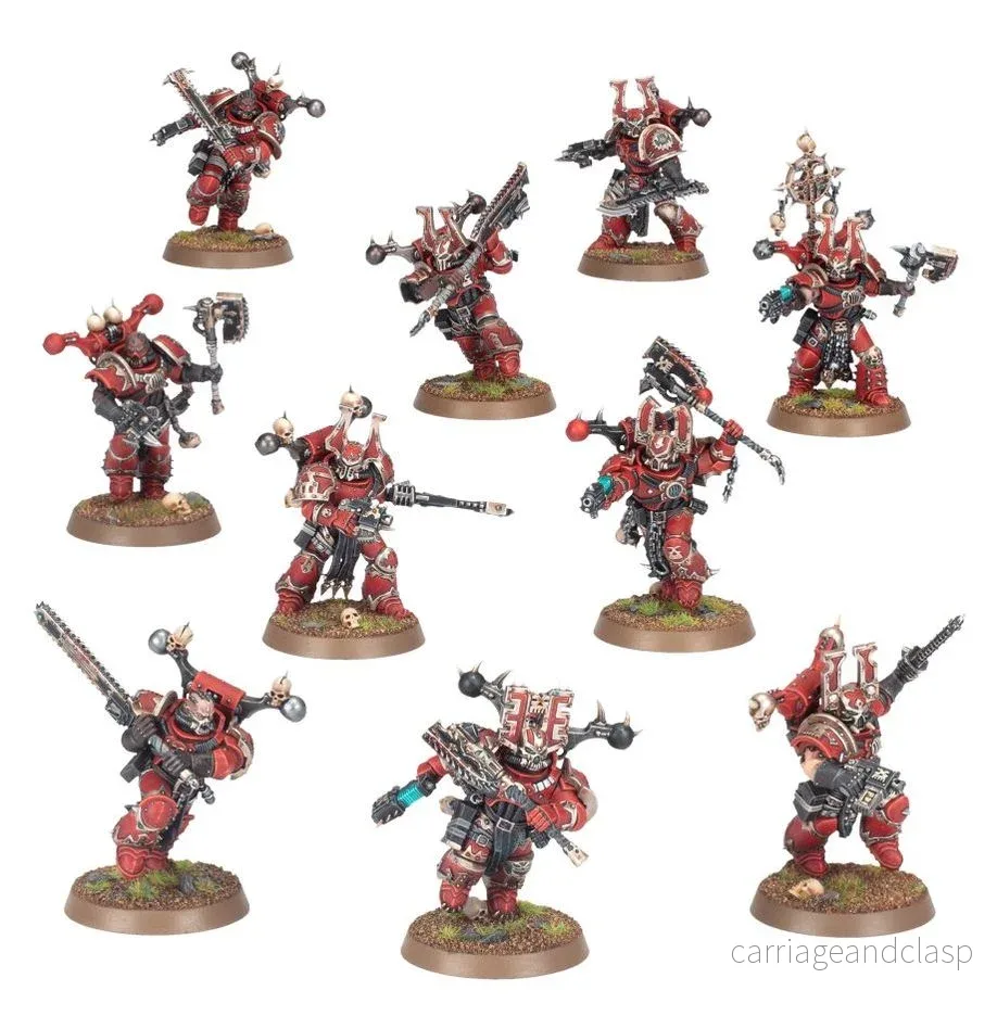 Warhammer: 40,000 - World Eaters - Khorne Berzerkers - Bild 2